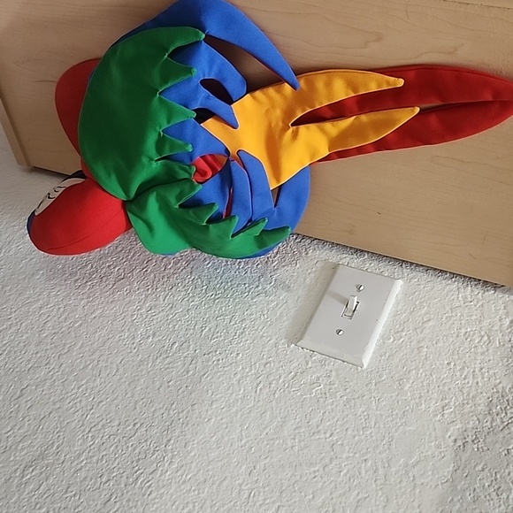 RARE Vintage 3D Jimmy Buffet Parrot Head Snapback Cap - Picture 4 of 8